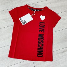 Love Moschino tričko červené 